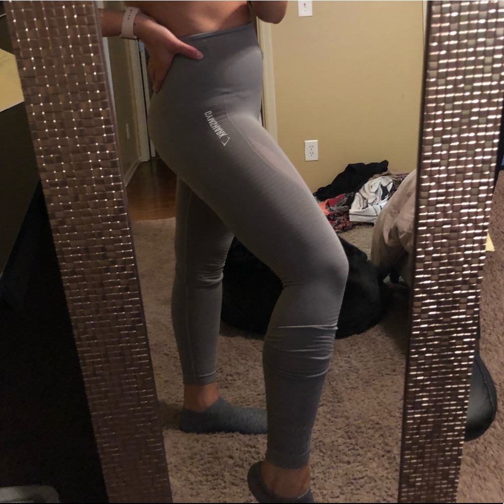 Gymshark dry seamless grey- S